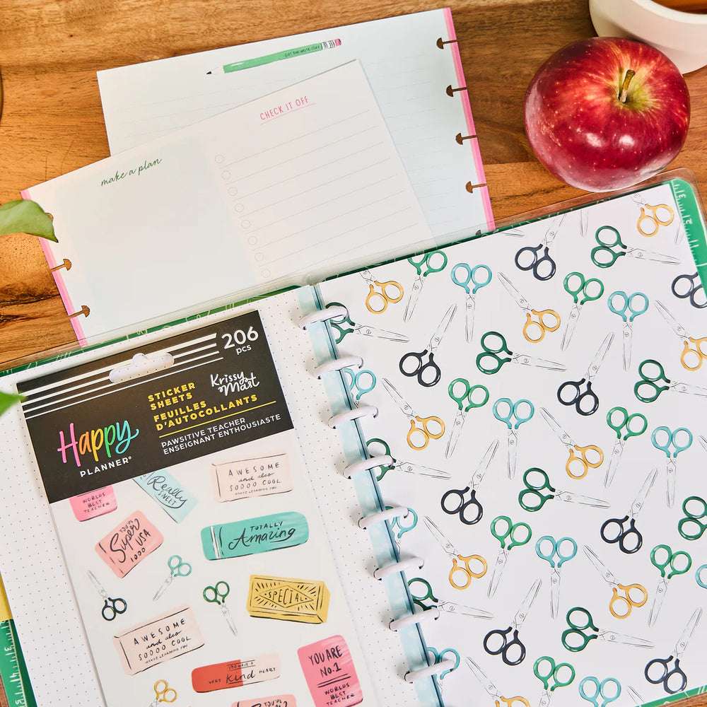Happy Planner Pawsitive Notebook + Sticker Bundle
