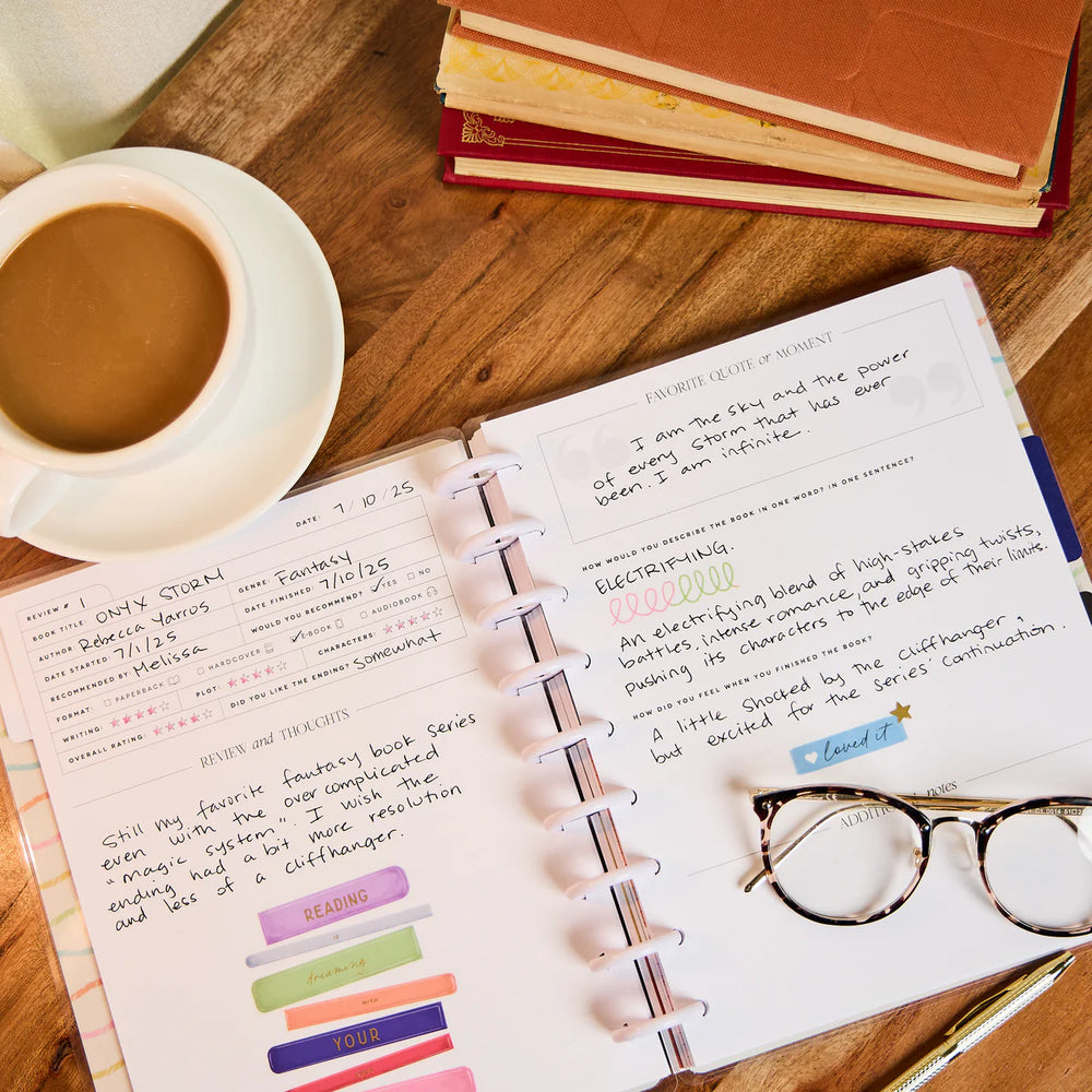 Happy Planner Book Club Reading Journal