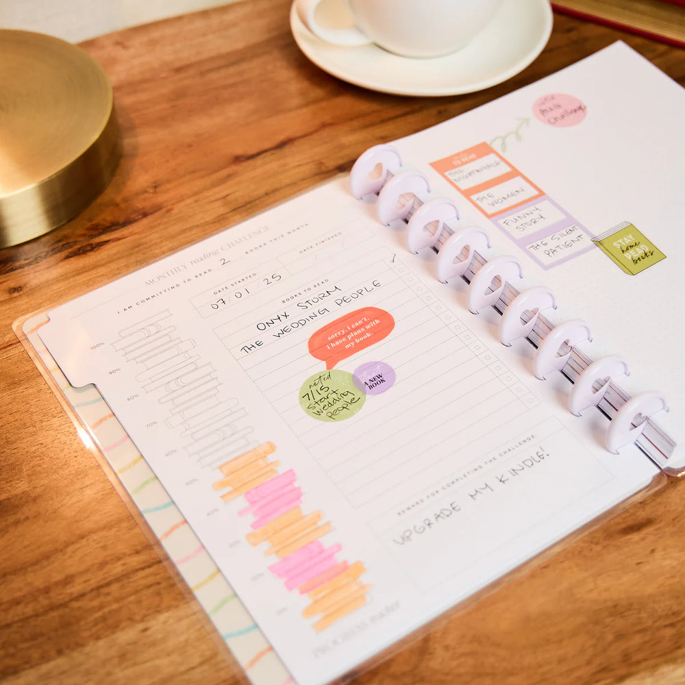 Happy Planner Book Club Reading Journal