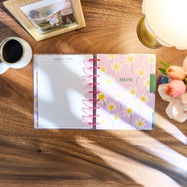 Happy Planner 2026 - 2027 Golden Garden Mom Classic 12 Month Dated - Parenting