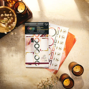 Happy Planner Abstract Autumn Classic Sticker Book