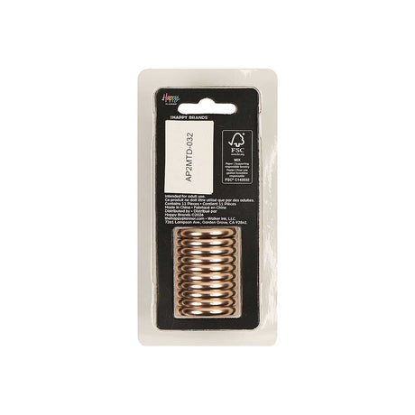 Packaged Happy Planner Latte Coffee Cup metal disc set
