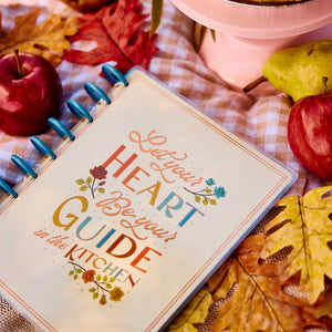 Happy Planner Fall Picnic journal for recipes and meal planning