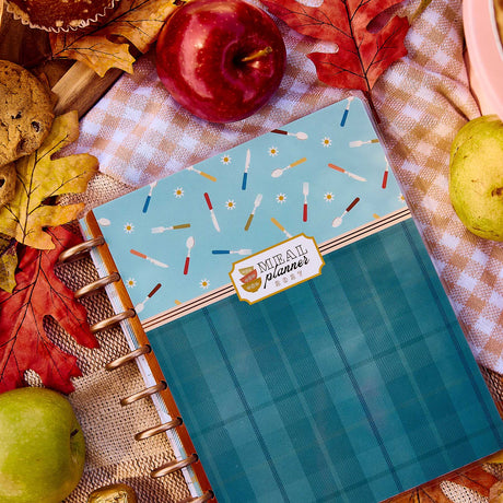 Happy Planner Fall Picnic Classic Meal Planner in a lifestyle setting