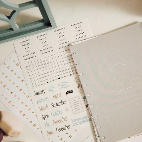 Haven & Heart Fitness Classic extension pack for a disc-bound Happy Planner