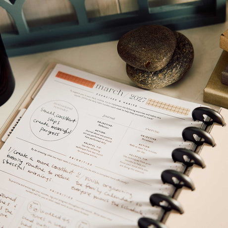 Hushed Hues 2027 Classic planner product detail view