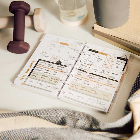 Happy Planner Haven and Heart dated Mini Fitness Planner for 2027