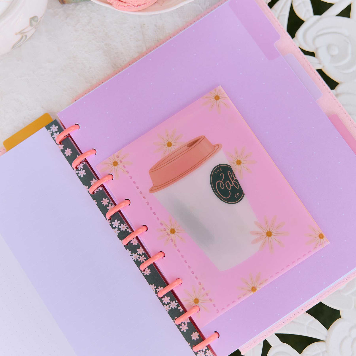 Happy Planner Petal Press accessories for notes and goals