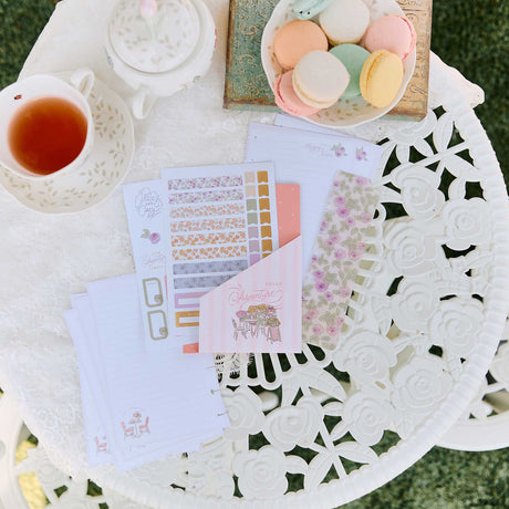 Happy Planner Seasonal Sidewalks Mini paper and sticker accessories for disc-bound planning