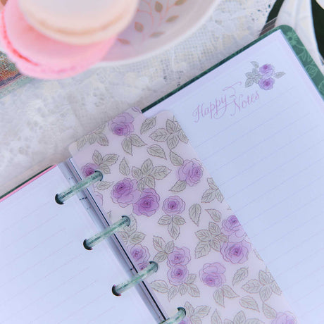 Happy Planner Seasonal Sidewalks Mini planner accessories with pastel artwork
