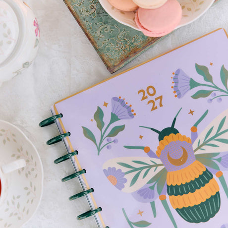 Happy Planner Hive and Bloom 12-month dated Big planner product detail