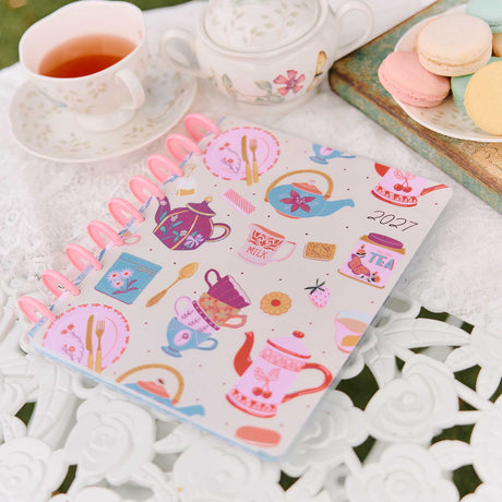 Happy Planner Life In Whimsy Classic Lined Vertical Planner 2027: Classic dated planner lifestyle view