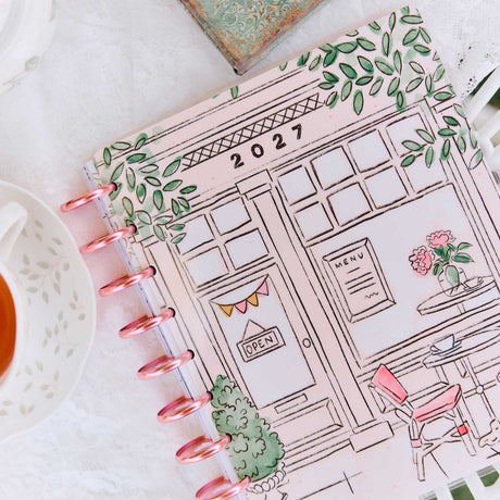 Happy Planner Deluxe Seasonal Sidewalks Classic Dashboard Planner 2027
