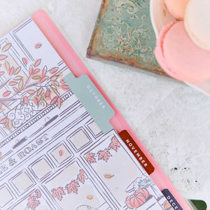Happy Planner Seasonal Sidewalks Classic planner with metal disc binding