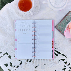 Seasonal Sidewalks 2027 Skinny Classic Horizontal Planner