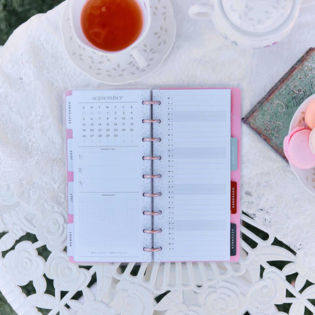 Seasonal Sidewalks 2027 Skinny Classic Horizontal Planner