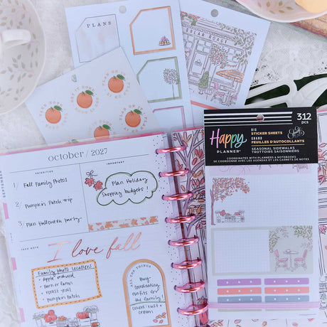 Happy Planner Seasonal Sidewalks Big Sticker Book