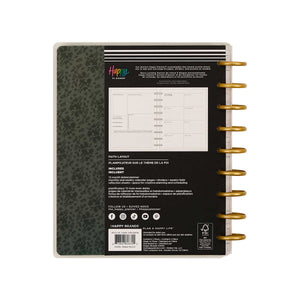 Wildflower Daydream Faith Classic Planner botanical cover and gold discs
