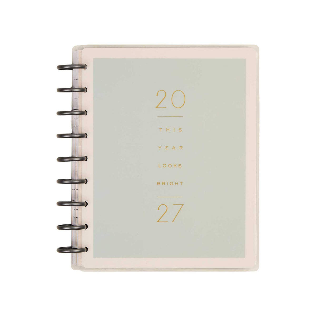Hushed Hues 2027 Classic planner with soft neutral cover and disc binding
