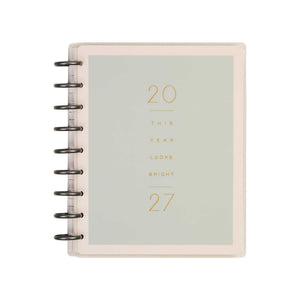 Hushed Hues 2027 Classic planner with soft neutral cover and disc binding