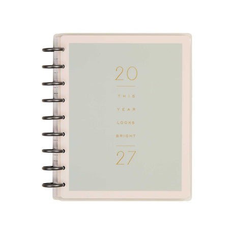 Hushed Hues 2027 Classic planner with soft neutral cover and disc binding