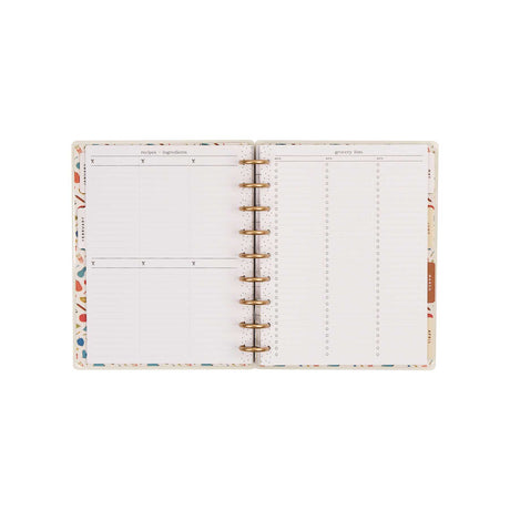 Fall Picnic weekly meal planning pages with picnic-themed accents