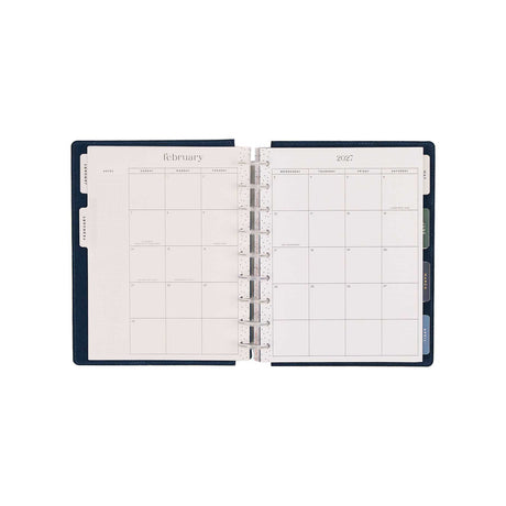 Happy Planner Wildflower Daydream Classic Dashboard Planner 2027 - February 2027 monthly calendar spread