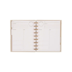 Happy Planner Haven & Heart Classic daily undated planner - daily pages with lined sections and checklists