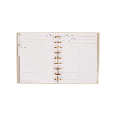 Happy Planner Haven & Heart Classic daily undated planner - daily pages with lined sections and checklists