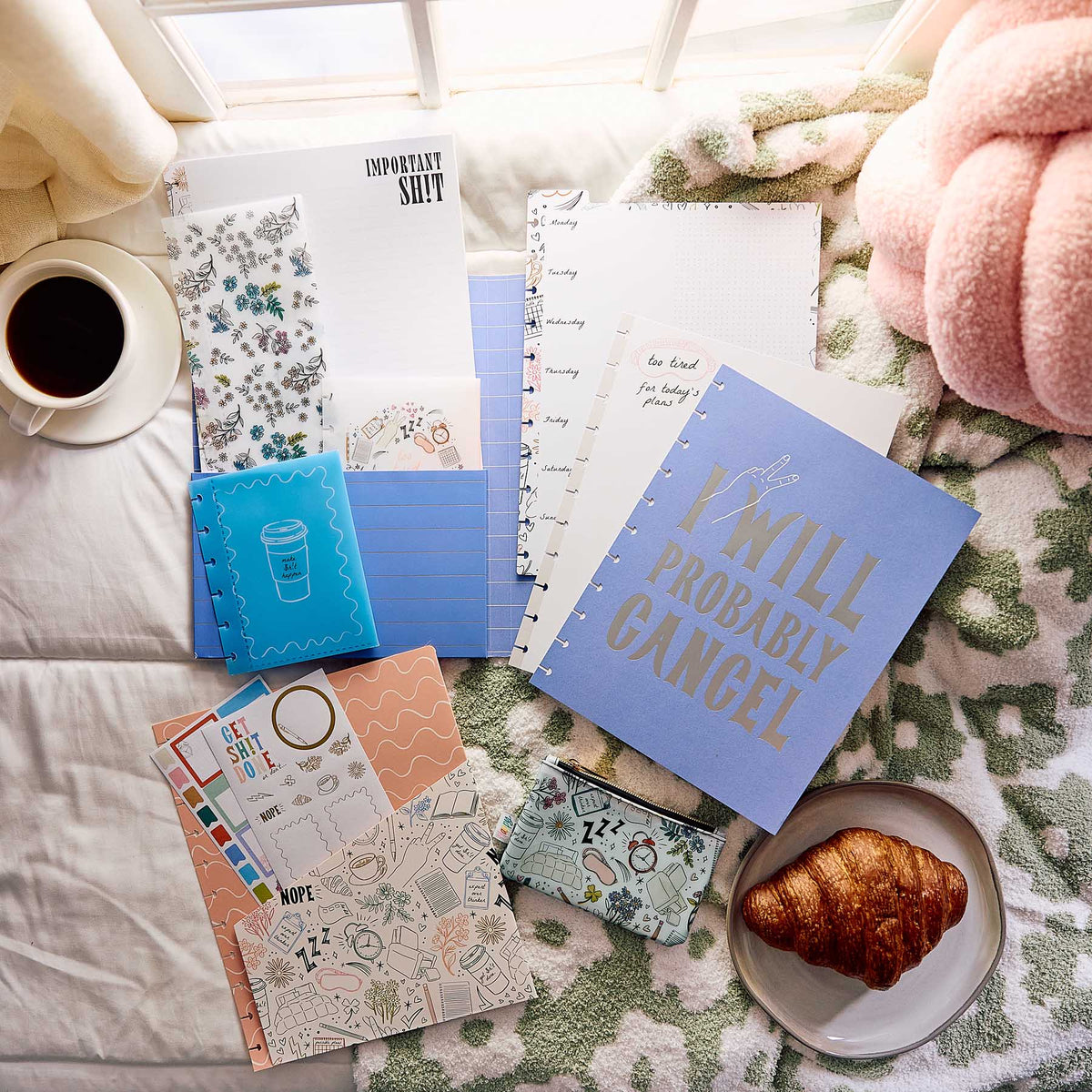 Happy Planner Pajama Plans Big planner accessory set