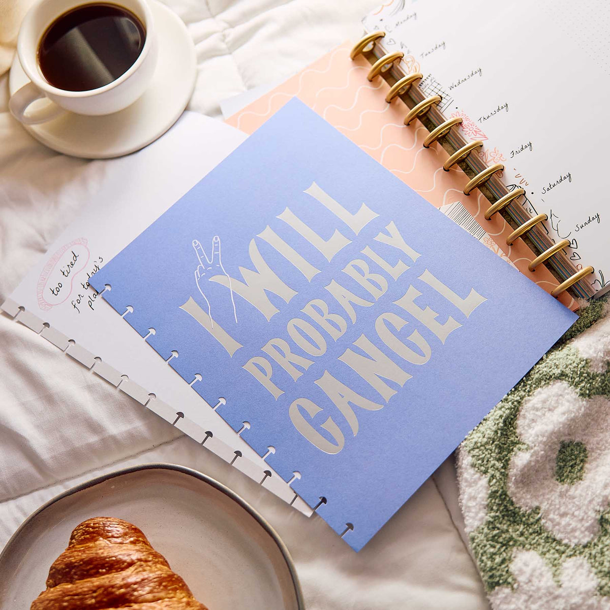 Big planner accessories from the Happy Planner Pajama Plans collection
