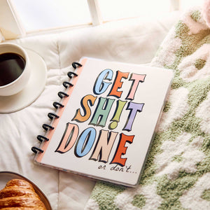 Happy Planner Pajama Plans dotted-lined notebook