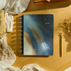 Happy Planner Starlit Glow Classic Vertical Planner styled product detail