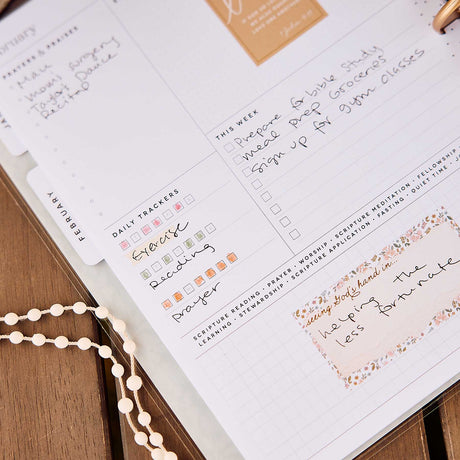 Wildflower Daydream 2027 Faith Planner product detail view