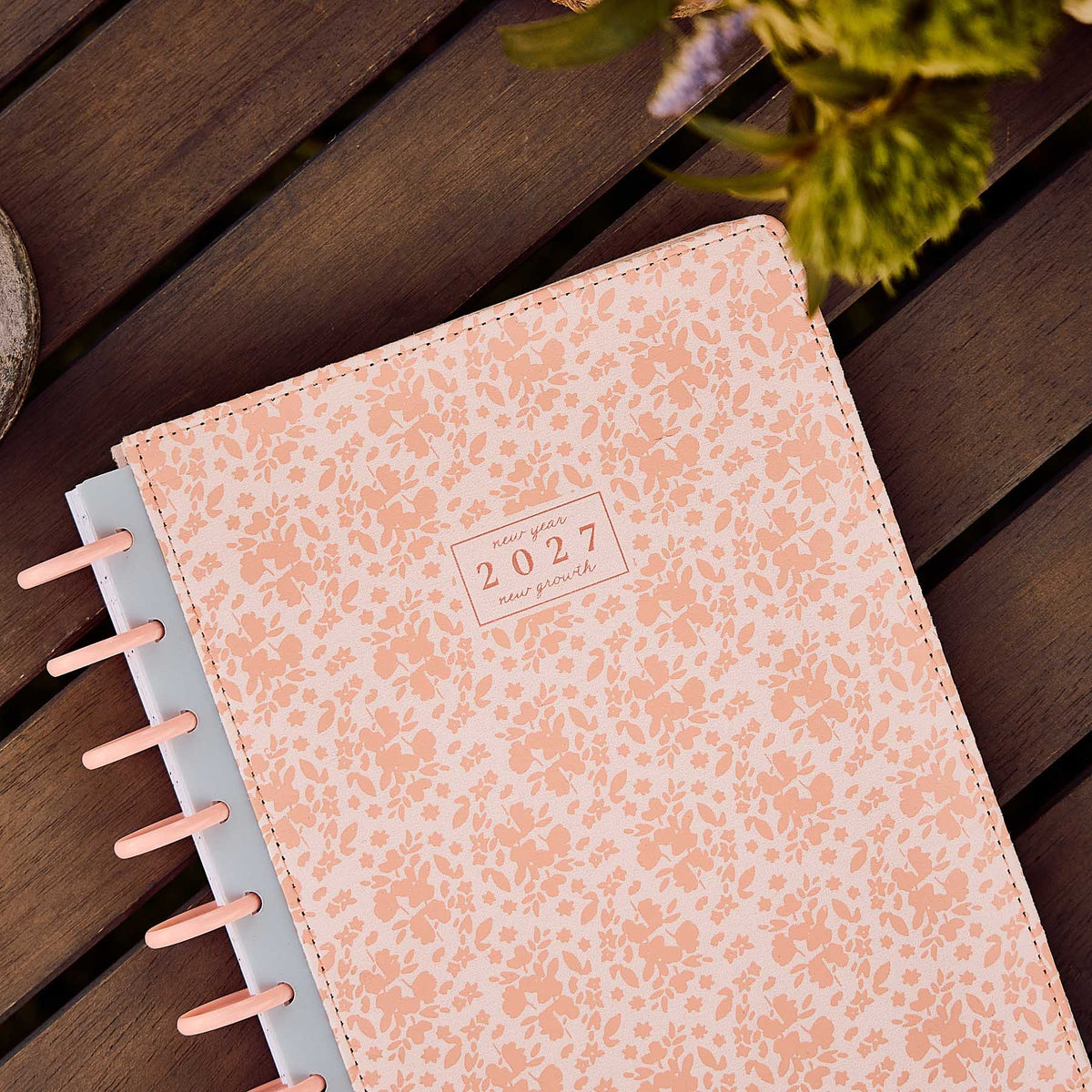 Happy Planner Wildflower Daydream Classic Vertical Planner styled product detail