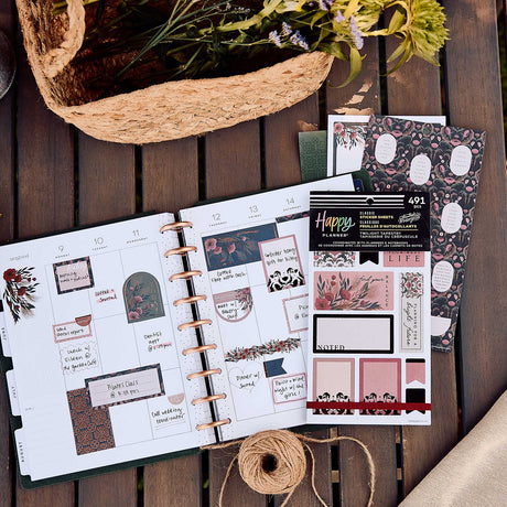 Happy Planner Twilight Tapestry Classic Sticker Book