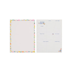 Happy Planner Sunshine Splash Shopping List Fill Paper