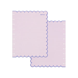 Happy Planner Sunshine Splash Scalloped Classic Filler Paper - Dotted Lined