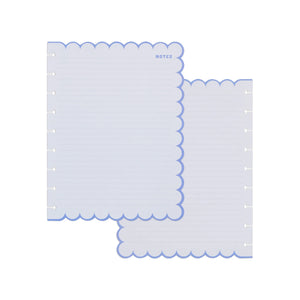 Happy Planner Sunshine Splash Scalloped Classic Filler Paper - Dotted Lined