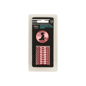Happy Planner Coral Western Boot Medium Metal Disc Set