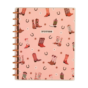 Happy Planner Western Bloom Big Notebook - Dotted Lined