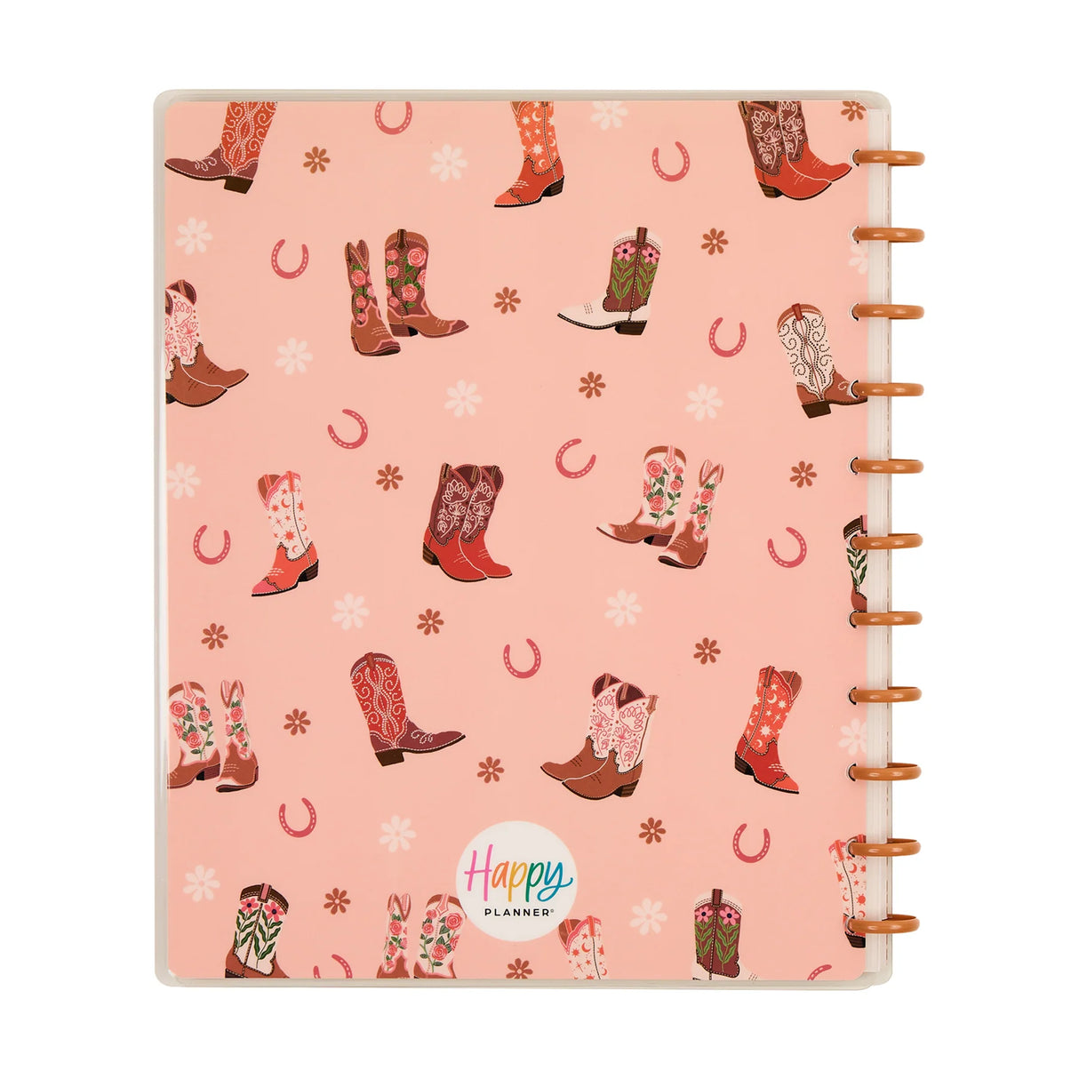 Happy Planner Western Bloom Big Notebook - Dotted Lined