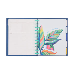 Happy Planner Deluxe Sunshine Splash Big 12-Month Undated Planner - Dashboard