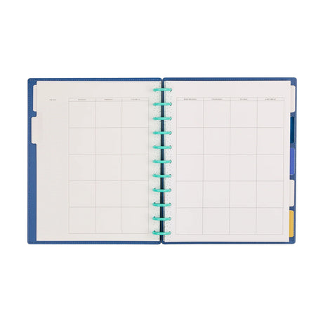 Happy Planner Deluxe Sunshine Splash Big 12-Month Undated Planner - Dashboard