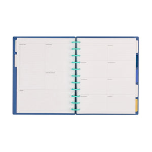 Happy Planner Deluxe Sunshine Splash Big 12-Month Undated Planner - Dashboard