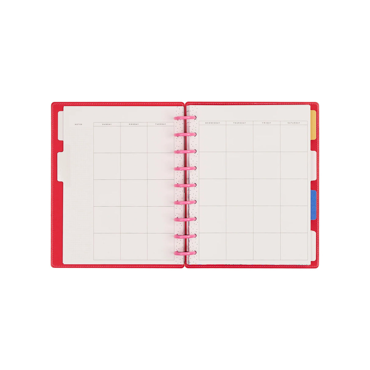 Happy Planner Deluxe Sunshine Splash Classic 12-Month Undated Planner - Dashboard