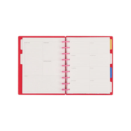 Happy Planner Deluxe Sunshine Splash Classic 12-Month Undated Planner - Dashboard