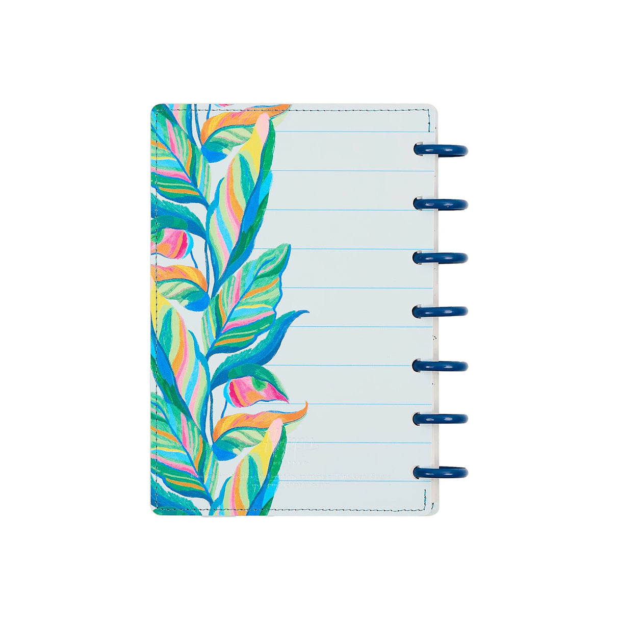 Happy Planner Deluxe Mini Sunshine Splash 12-Months Undated Planner - Horizontal