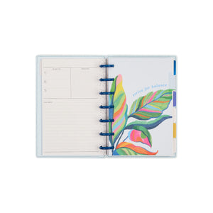 Happy Planner Deluxe Mini Sunshine Splash 12-Months Undated Planner - Horizontal