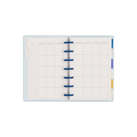 Happy Planner Deluxe Mini Sunshine Splash 12-Months Undated Planner - Horizontal